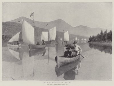 From Euston to Klondike, on Lake Marsh by Amedee Forestier